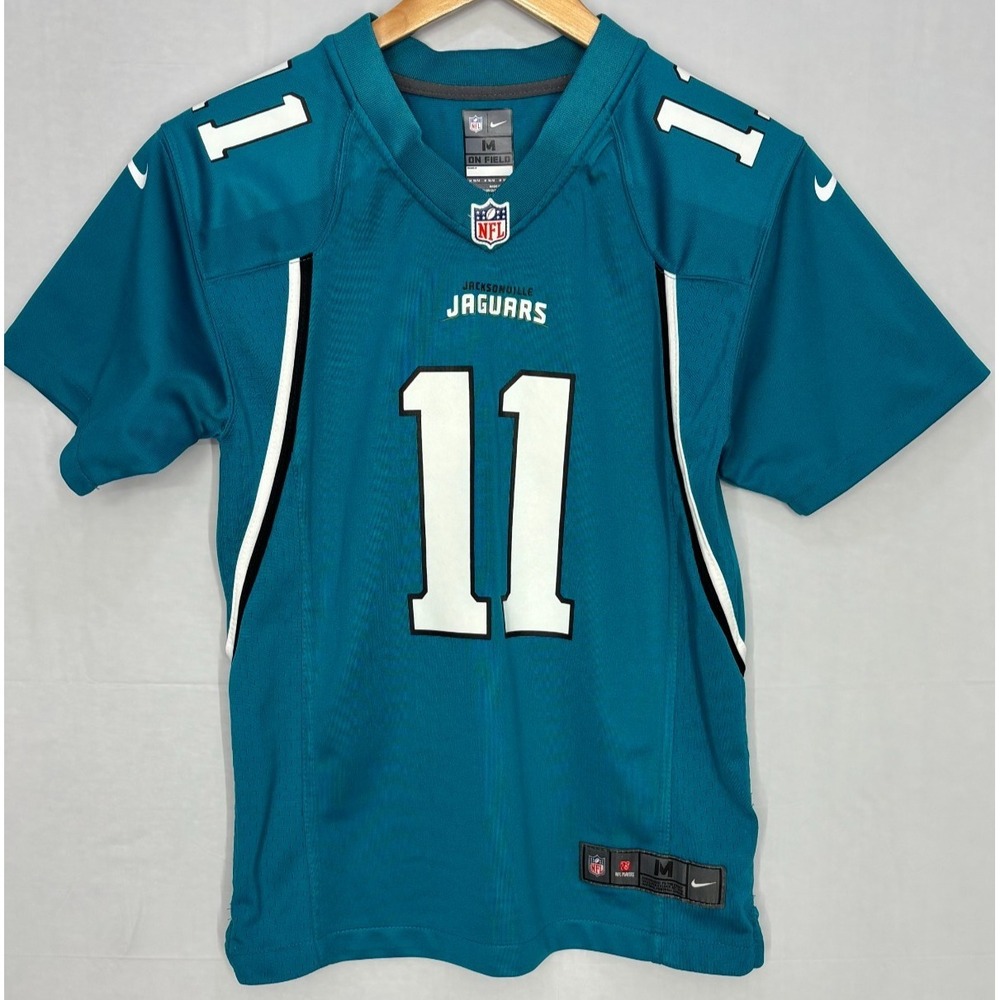 Jacksonville Jaguars Nike NFL Jersey Boys Blue Blaine Gabbert 11 On Field Medium